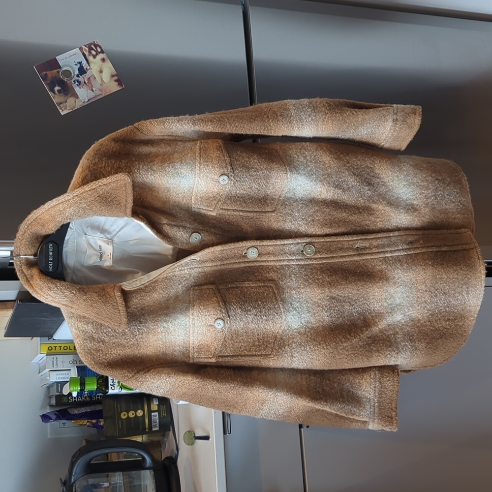 Wilfred Free Ganna Jacket Plaid Small